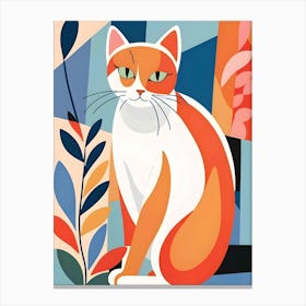 Orange Cat 2 Canvas Print