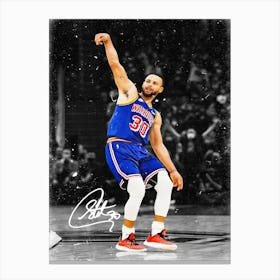 Stephen Curry Canvas Print