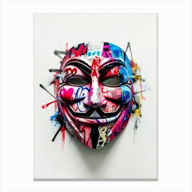 V For Vendetta Canvas Print