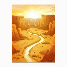 Desert Landscape 44 Canvas Print