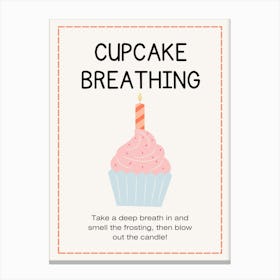 Cupcake Breathing Canvas Print