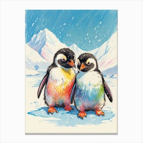 Penguins 6 Canvas Print