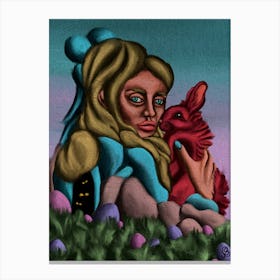 "She Hates Easter" Canvas Print