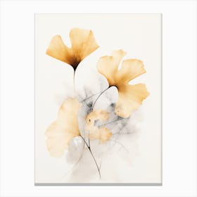Ginkgo Leaves 6 Canvas Print