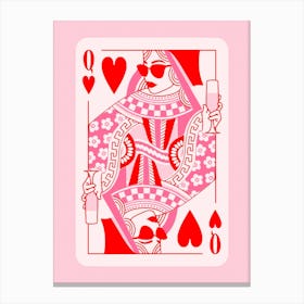 Queen Of Hearts 4 Canvas Print