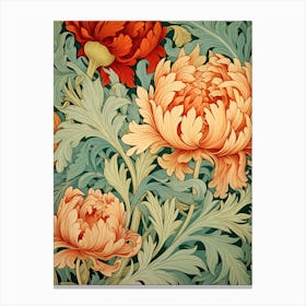 Carnation Wallpaper Canvas Print