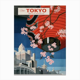 Tokyo Canvas Print