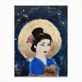 Geisha Canvas Print