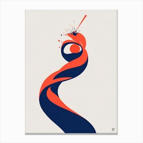 Olympic Poster Canvas Print