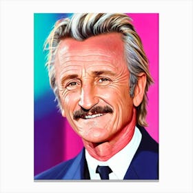 Sean Penn Pop Movies Art Movies Canvas Print