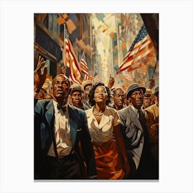 'Americans' Canvas Print