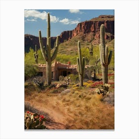 Saguaro Cactus Canvas Print