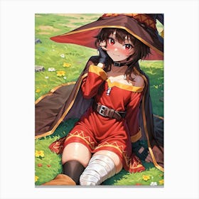 Sexy Witch Canvas Print