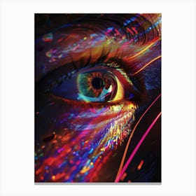 Eye Of A Woman 3 Canvas Print