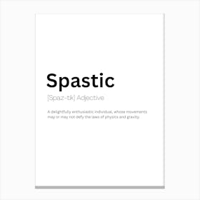 Spastic Definition Meaning Toile