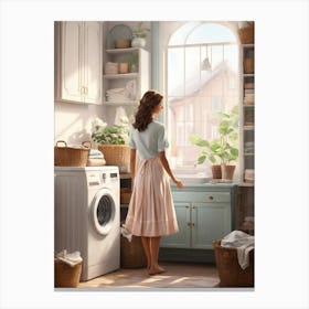 Laundry Room 6 Canvas Print