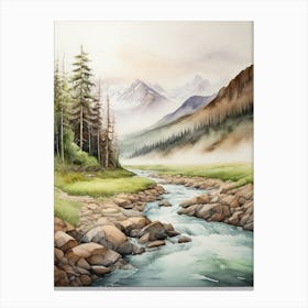 Mountain Stream.16 Canvas Print