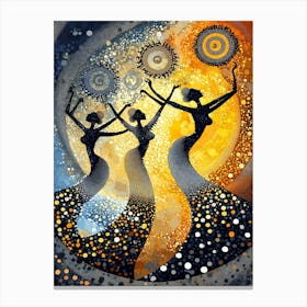 Three Dancers Canvas Print