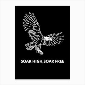 Soar High Soar Free Canvas Print
