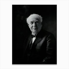 American Inventor Thomas Edison Canvas Print