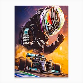 Lewis Hamilton 1 Canvas Print