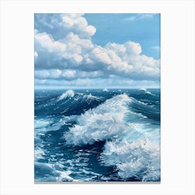 Ocean Waves 21 Canvas Print