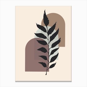 Abstract Leaf 1 Canvas Print