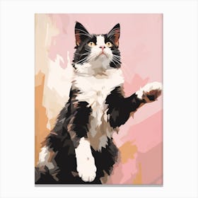 Cat Painting 2 Canvas Print