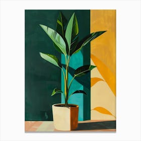 'Potted Plant' 2 Canvas Print