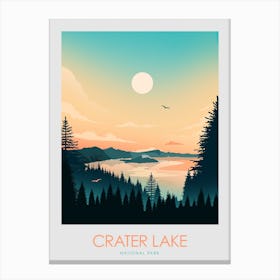 Craterlake Canvas Print