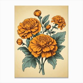 Carnations 4 Canvas Print