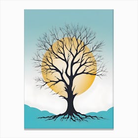 Bare Tree Canvas Print