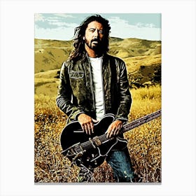 Foo Fighters - Dave Grohl 1 Canvas Print