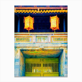 Gatehouse Of The Imperial City Canvas Print