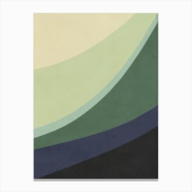Abstract Waves - AV01 Canvas Print