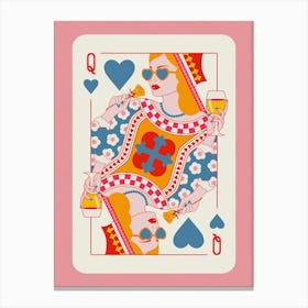 Queen Of Hearts 1 Canvas Print