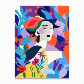 Asian Woman 5 Canvas Print