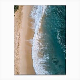 Aerial View Of A Beach 56 Canvas Print