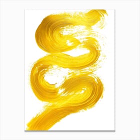 Gold Abstract Canvas Print
