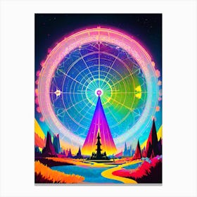 Psychedelic Painting 4 Canvas Print