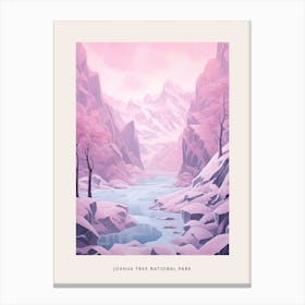 Dreamy Winter National Park Poster  Jostedalsbreen National Park Norway 1 Canvas Print
