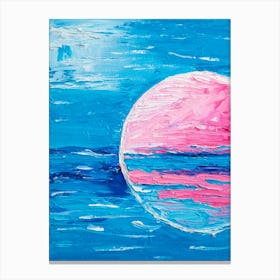 Pink Moon Canvas Print