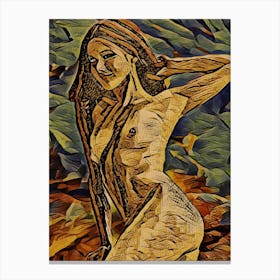 Nude Woman 9 Canvas Print