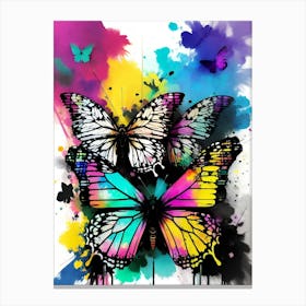 Colorful Butterflies 121 Canvas Print