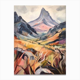 Cradle Mountain Australia 4 Mountain Painting Canvas Print
