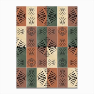 Mudcloth Tiles 03 Canvas Print