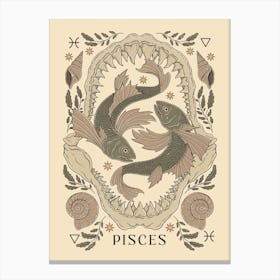 Pisces Canvas Print