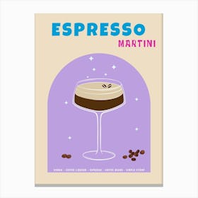 Espresso Martini Canvas Print