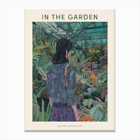 In The Garden Poster Muttart Conservatory Canada 1 Canvas Print