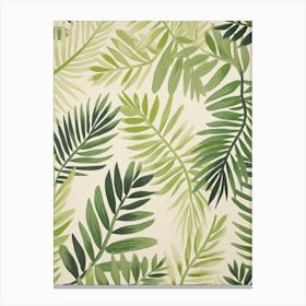 Tropical Leaves Canvas Print